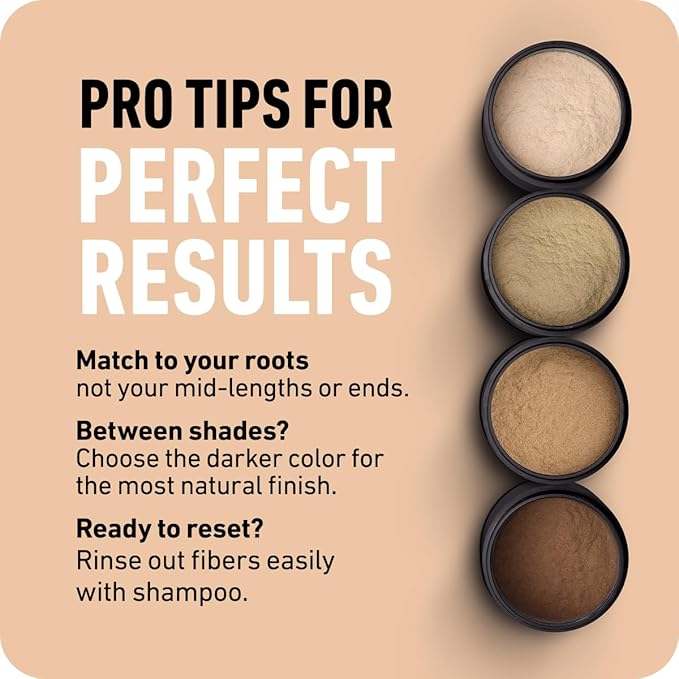 Boldify Hair Fibers Color Sample Kit - Fill In Thinning and Fine Hair for an Instantly Fuller, Thicker Look - 14 Shades for Women & Men - Blondes