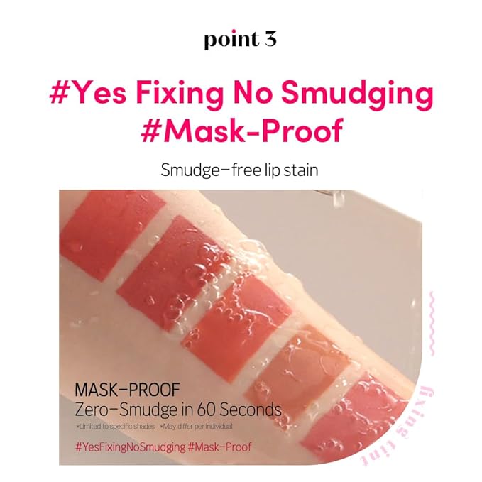 ETUDE Fixing Tint #20 Pink Fig (4g) | Long Lasting High Pigmented Liquid Lipstick | Waterproof Lightweight Matte Finish Lip Stain | Full Coverage | Korean Makeup, Kbeauty