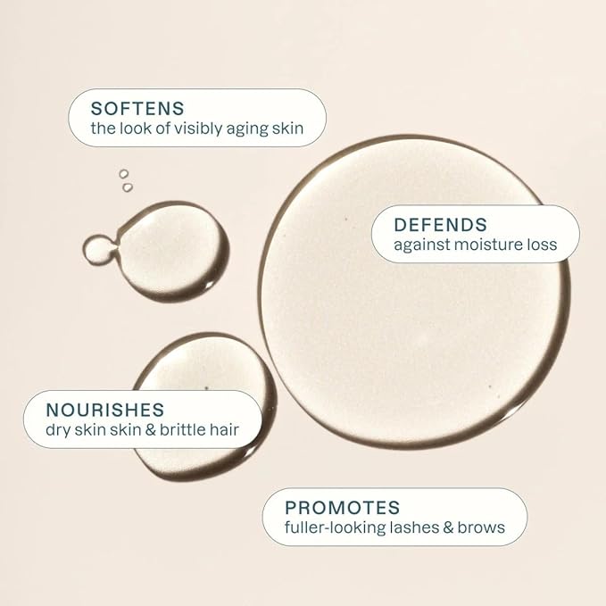 Cliganic Organic Castor Oil, 100% Pure (2oz Glass Bottle with Eyelash Kit) - For Eyelashes, Eyebrows, Hair & Skin (Packaging May Vary)