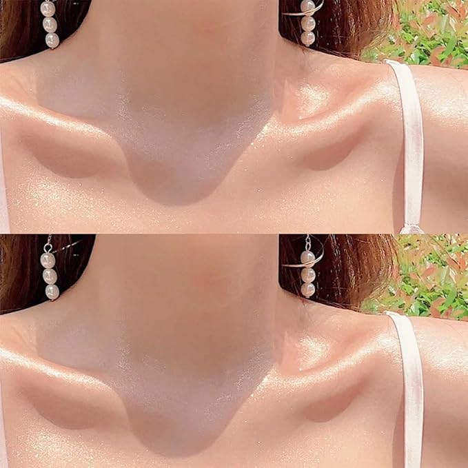 Shimmering Spray Powder Sparkle Powder, kaynest Body Glitter Face High Gloss Spray Highlighter Loose Powder Makeup Spray for Women Hair Nails Makeup (Metallic Silver)