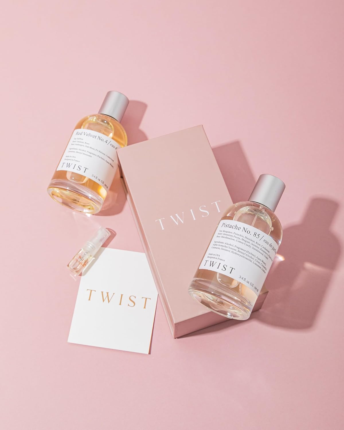 Twist Drunk in Luxe No. 120 - Inspired by Kilian's Angel Share, Long-Lasting Perfume for Women and Men, Paraben-Free, Vegan, Clean Ingredients, Unisex Fragrance – Spray 100 ml | 3.4 fl. oz.
