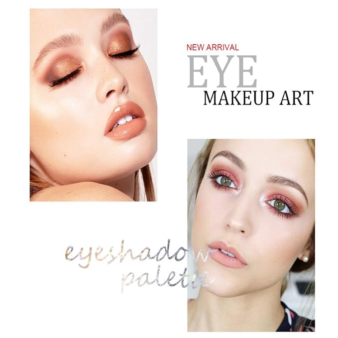 120 Color Eyeshadow Palette Kit with 10 Pcs Foundation Makeup Brush, Professional Daily Use Colorful with Velvety Texture Eyeshadow Palette, Highly Pigmented Waterproof Long Lasting Makeup