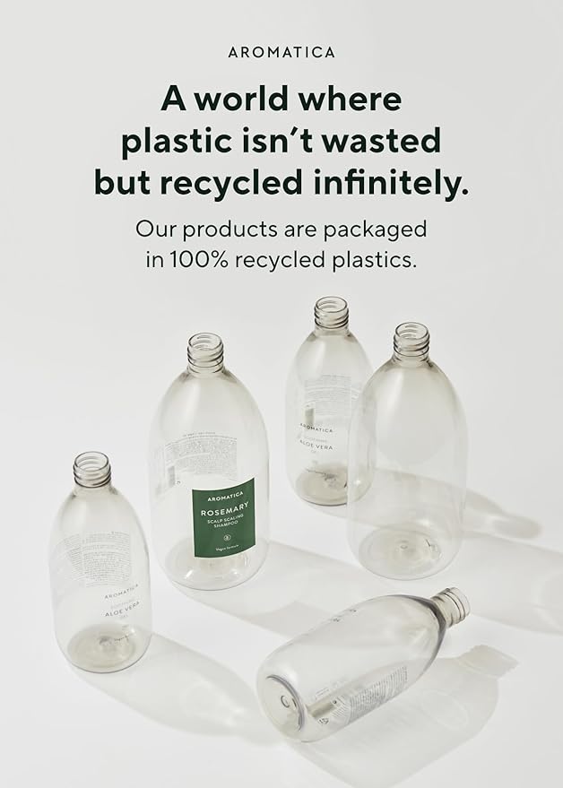 AROMATICA Tea Tree Purifying Shampoo 13.53fl.oz./400ml, Tea Tree Shampoo for Oily Hair and Scalp, Sulfate Free, Vegan