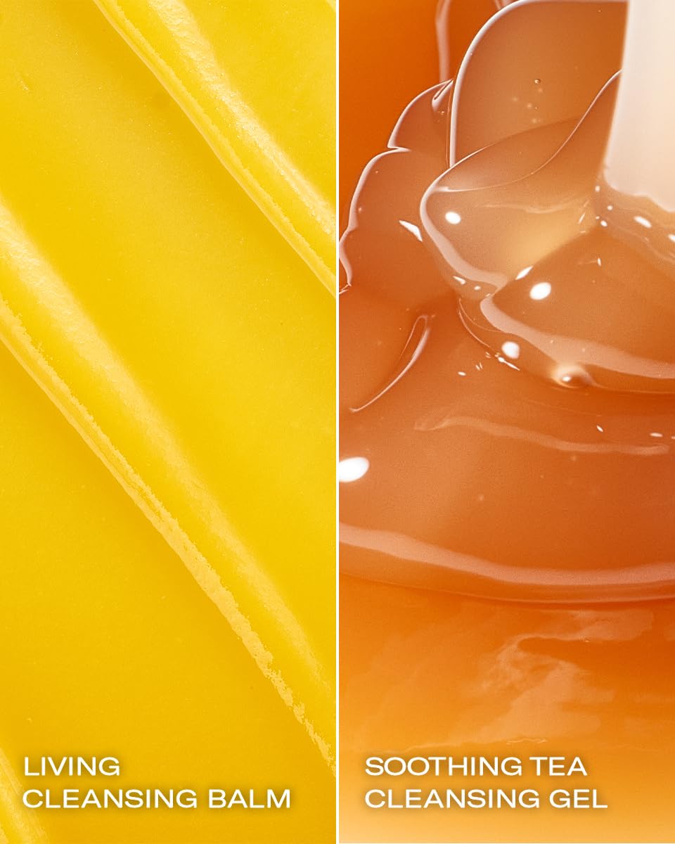 Then I Met You The Cleansing Duo Set with Living Balm Oil Cleanser & Soothing Tea Cleansing Gel Water Cleanser