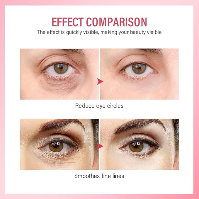 Retinol Eye Retinol Eye Cream for Dark Circles and Puffiness,Anti Aging Eye Cream with Collagen and Hyaluronic Acid,Smoothes Fine Lines,Firms and Lifts Eye Skin,Deeply Moisturizing