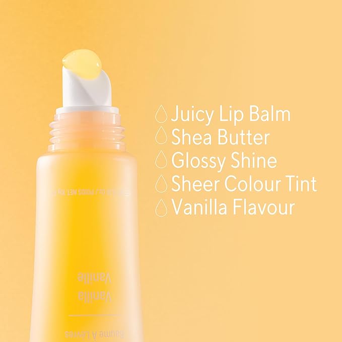 W7 Gloss Away Lip Balm - 2 Piece Set - Nourishing Lip Balm Formula With Shea Butter - Vanilla