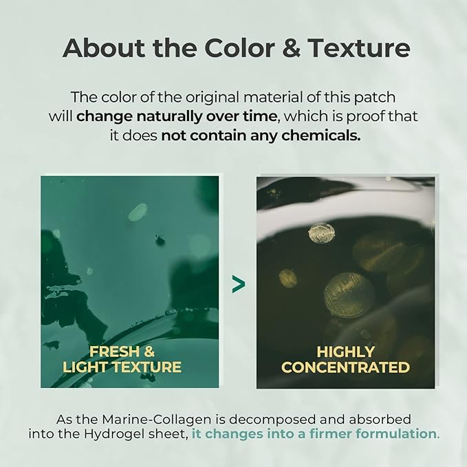 Marine Collagen Under Eye Hydrogel mask for Dark circles, Wrinkle and Puffiness (puffy eyes) | Korean Skincare