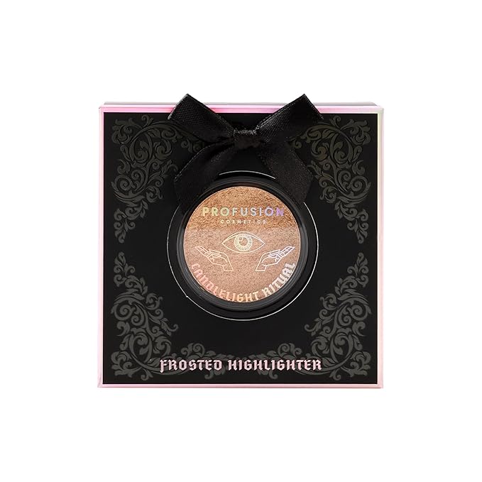 Profusion Cosmetics Candlelight Ritual Highlighter, Unleash Your Inner Glow and Illuminate Your Look with Premium Cream to Powder Beauty Tool for Effortless Glamour