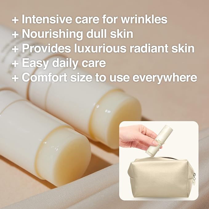 THESAEM Snail Essential EX Wrinkle Solution Multi-Purpose Balm Stick – Anti Aging & Moisturizing – Face & Eye Treatment – With Snail Collagen & Honey for Moist Glow, 0.4oz. 2 Pack