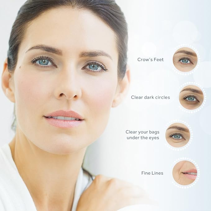 Anti-Aging Eye Cream, the Most Effective Eye Cream with Argireline for Instant Firming and Long-Term Reduction of Dark Circles, Puffiness, Wrinkles and Bags, 30 ml, 1 fl. oz