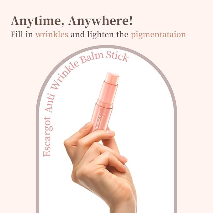 Snail Filtrate Anti-Wrinkle Multi Balm Stick (2EA) I All-In-One Wrinkle Free Balm, Instant Natural Glow Care For Neck, Under Eye Bags, Lips I Hydrating Moisturizer For Skin Care