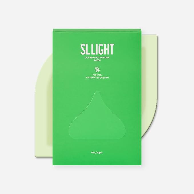 Cica Bio Spot Control Patch (1 Box, 62pcs) | Soothing Acne Patch for Redness & Blemishes | With Cica, Niacinamide & Tea Tree | Gentle for Sensitive Skin | Korean Skincare