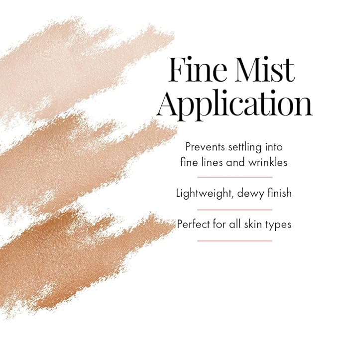 Jerome Alexander MagicMinerals AirTint Tinted Moisturizer AirBrush Spray Light Shade | Tinted Moisturizer Spray with Anti-Aging Ingredients | Dark