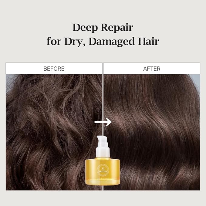 Annatto Hair Oil 2.36 fl. oz – Frizz-Free Shine, Deep Hydration, Natural Vegan Formula, UV Protection, Salon-Quality for All Hair Types