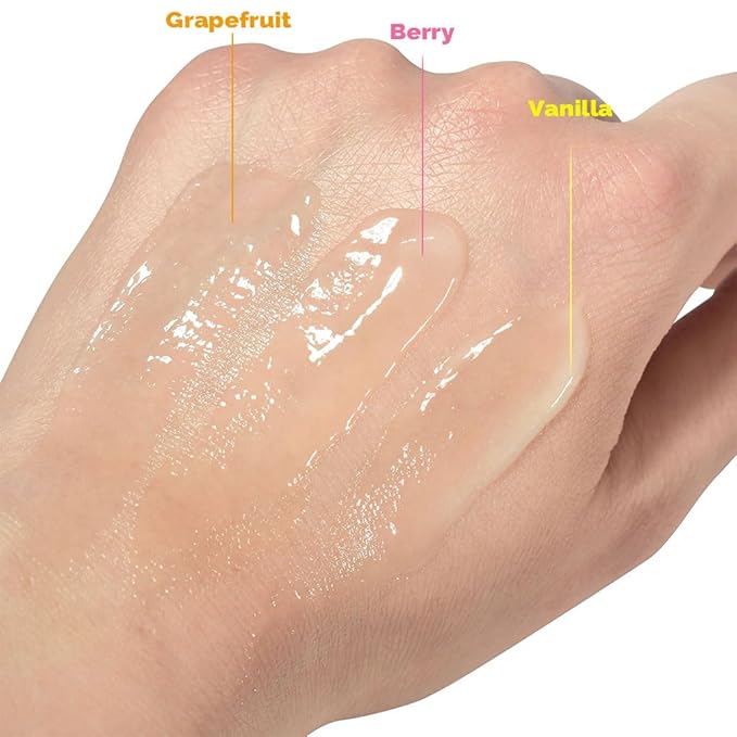 PS.PRETTYSKIN Korean Vegan Lip Sleeping Pack for Intense Hydration | Nourish Dry Lips with Glossy Finish 9g (Juicy Berry)