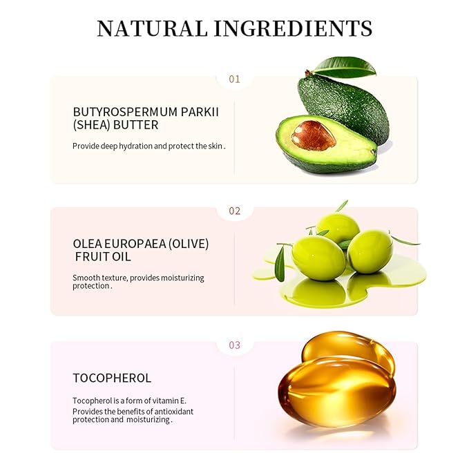 Lip Butter Balm, Day/Night Hydrating Lip Mask, Moisturizing Lip Balm Butter, Ultra-Nourishing Lip Care Moisturizer, Lip Butter Gloss Shine Lip Glow Oil Makeup#5 Cherry