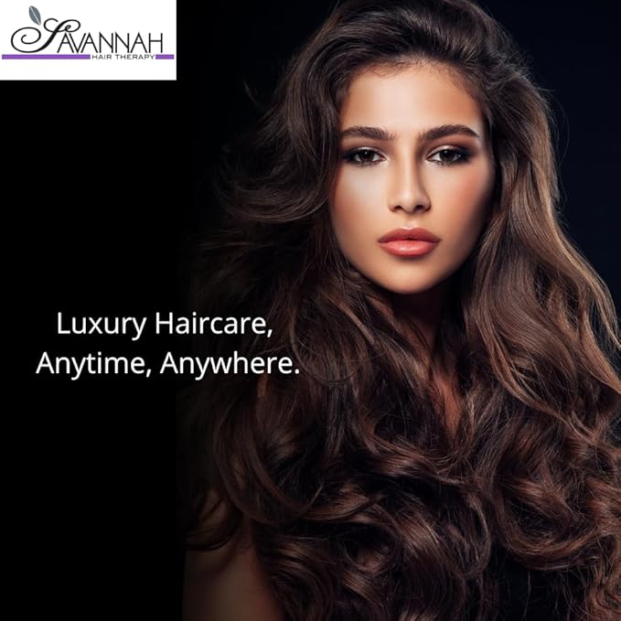 Savannah Deep Conditioning Hair Mask – Restores Shine & Softness to Dry, Curly, or Chemically Treated Hair – Anti-Frizz, Hydrating Formula with Keratin & Shea Butter – 500ml (16.9 oz)