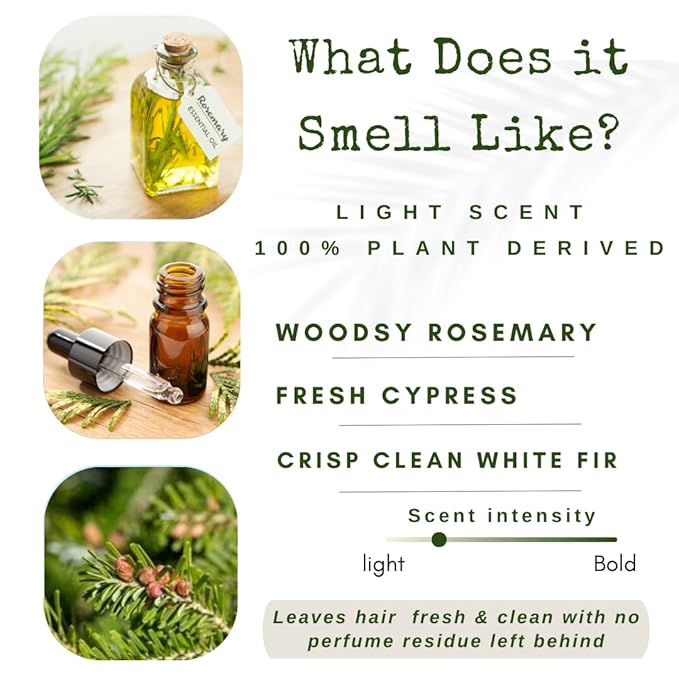 Shampoo Bar and Conditioner with Travel Tins | Rosemary, Biotin, Castor Oil | Growth, Volume, Thickening | For Thinning Hair | USA 2-pk