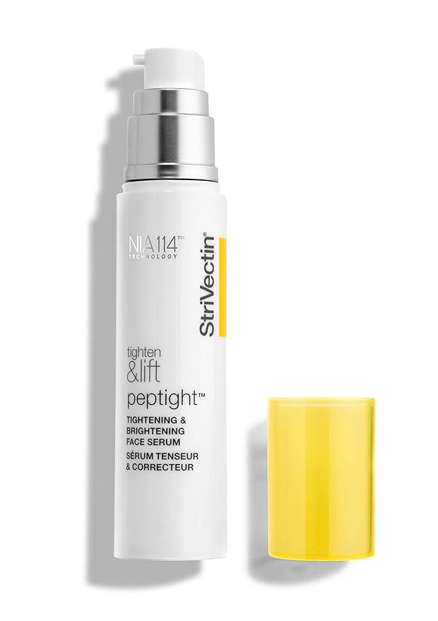 StriVectin Tighten & Lift Peptight Tightening & Brightening Face Serum with Peptides for Even Skin Tone, 1.7 Fl Oz