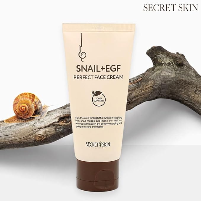 SECRET SKIN Snail+EGF Perfect Cream Wrinkle Bounce Firming Fine line Care Korean Skin Care (#02 Face Cream)
