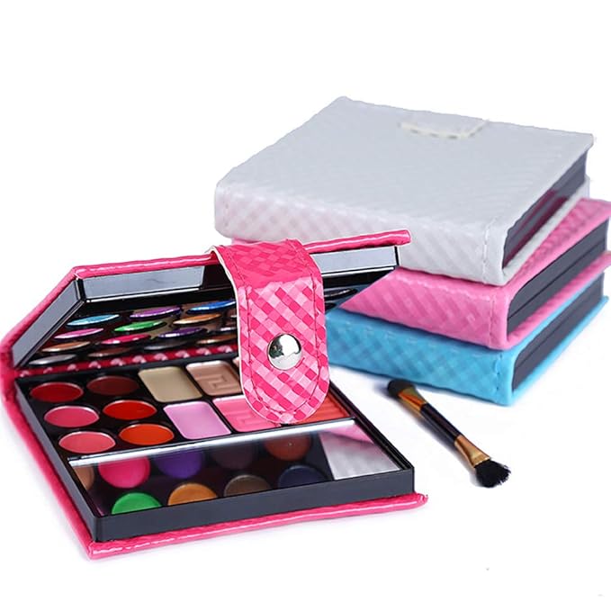 32 Colors Eyeshadow Palette Makeup Contouring Kit Combination with Lipgloss, Blusher and Concealer #1 - Perfect for Professional and Daily Use