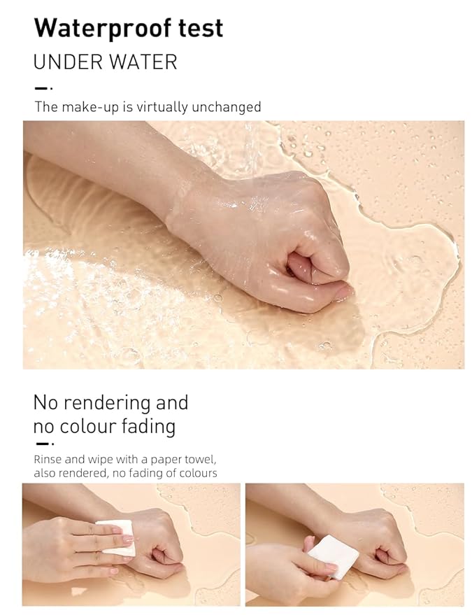 Mattte Liquid Concealer Foundation, Silky Foundation Mist Makeup, Breathable Blendable Lasting Formula, Moisturizing Repairing Makeup Primer, Flawless Coverage for Smooth Creamy Nude Finish (#03)