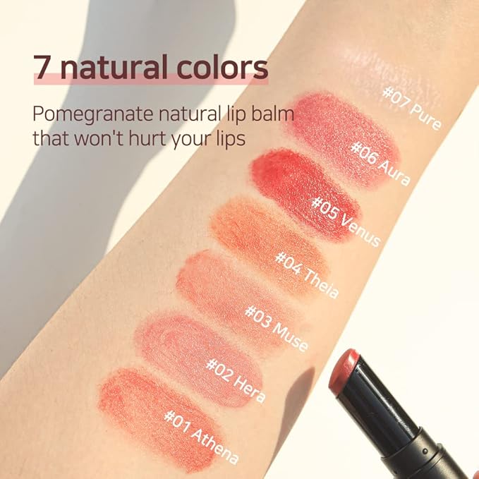 NATURAL SHINE Lux Triple Lip CURE Balm MUSE (Rose Coral), Tar Free, 100% Natural Ingredients, Deep Nourishing Nighttime Lip Treatment Care for Dry and Cracked Lips (0.17oz)