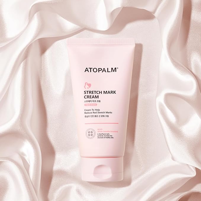ATOPALM Maternity Care Stretch Mark Cream, 150ml 5 Fl Oz, Canola Oil Postpartum Skin Care| Pregnancy Red Lines Relief | Skin Swelling Elasticity Improvement| Gentle Body Moisturizing | Kbeauty