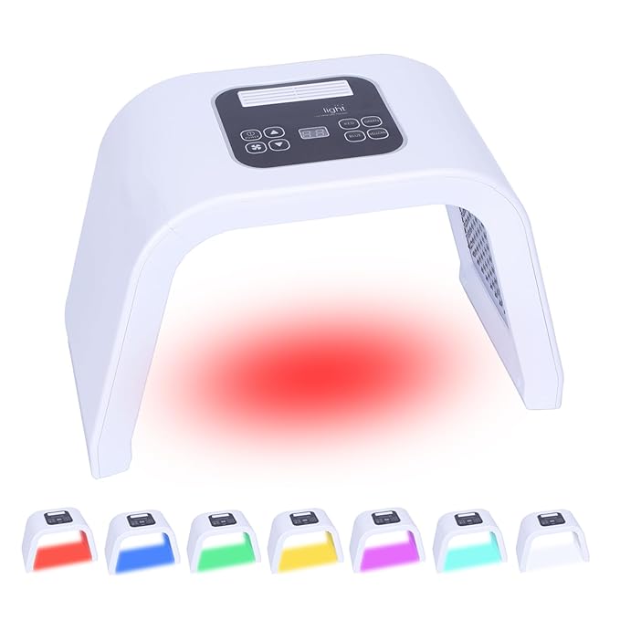 7 Color LED Face Mask LED Light Therapy Equipment for Skin Care at Home