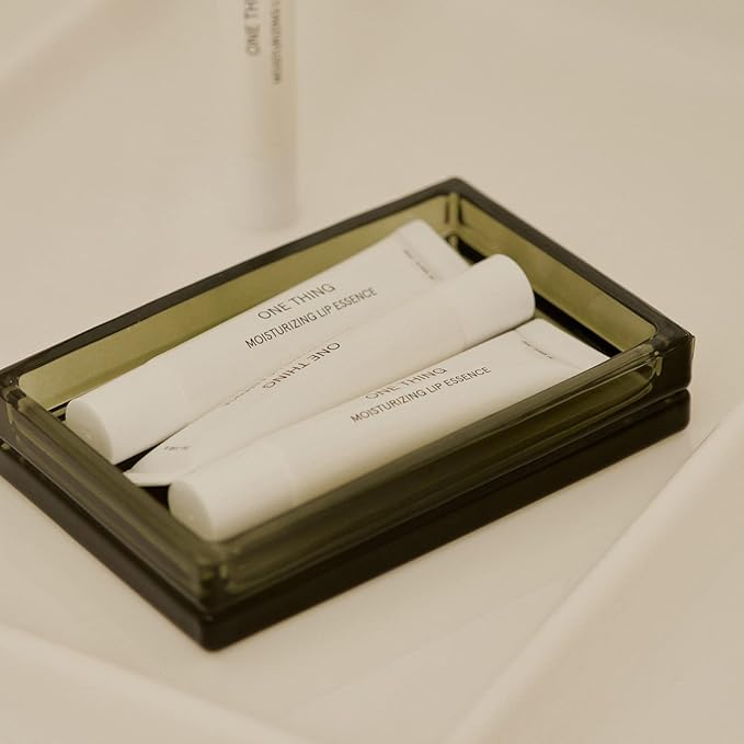 ONE THING Moisturizing Lip Essence 1 Count | Nourishing Soothing Moisturizing Hydrating Dry Rough Lips, Oil Butter Organic Plant Based Balm, Jojoba Argan Olive Oil | Vegan Korean Skin Care