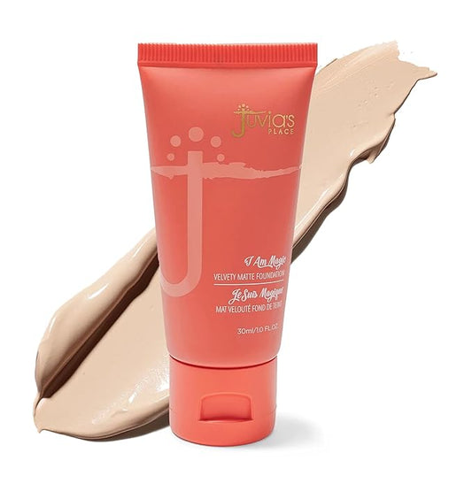 Juvia's Place I Am Magic Velvety Matte Liquid Foundation 710 - Maricao - Very Light w/Neutral Undertone, Makeup Foundation Full Coverage, Lightweight, Long Wear, Velvety Matte Finish