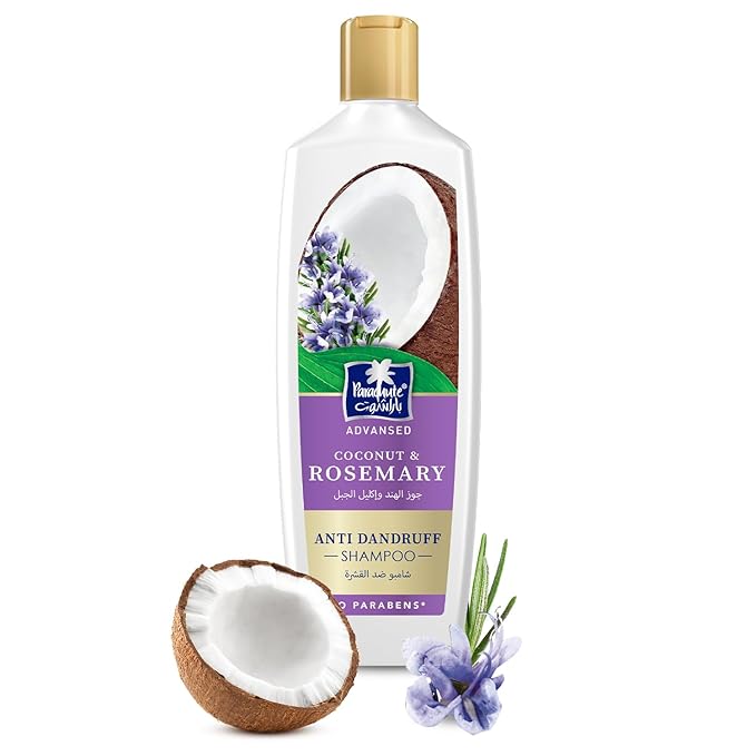 Parachute Advansed Rosemary Hair Oil & Rosemary Shampoo Combo | Purify, Strengthen & Nourish for Healthier Hair | Pack of 2 | 10.1 Fl oz + 11.4 Fl oz
