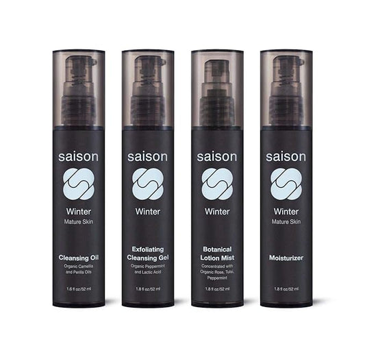 Saison® Winter Face Collection Gift Set | Organic, Natural, Vegan & Cruelty Free Beauty