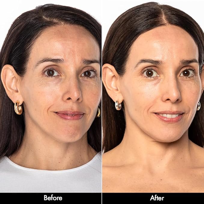 Jerome Alexander MagicMinerals AirTint Tinted Moisturizer AirBrush Spray Light Shade | Tinted Moisturizer Spray with Anti-Aging Ingredients | Cognac