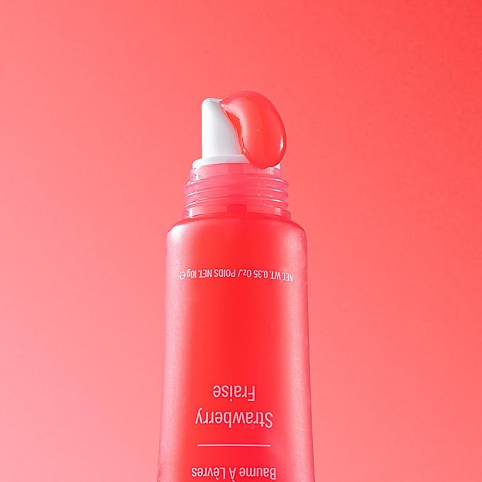 W7 Gloss Away Lip Balm - 2 Piece Set - Nourishing Lip Balm Formula With Shea Butter - Strawberry