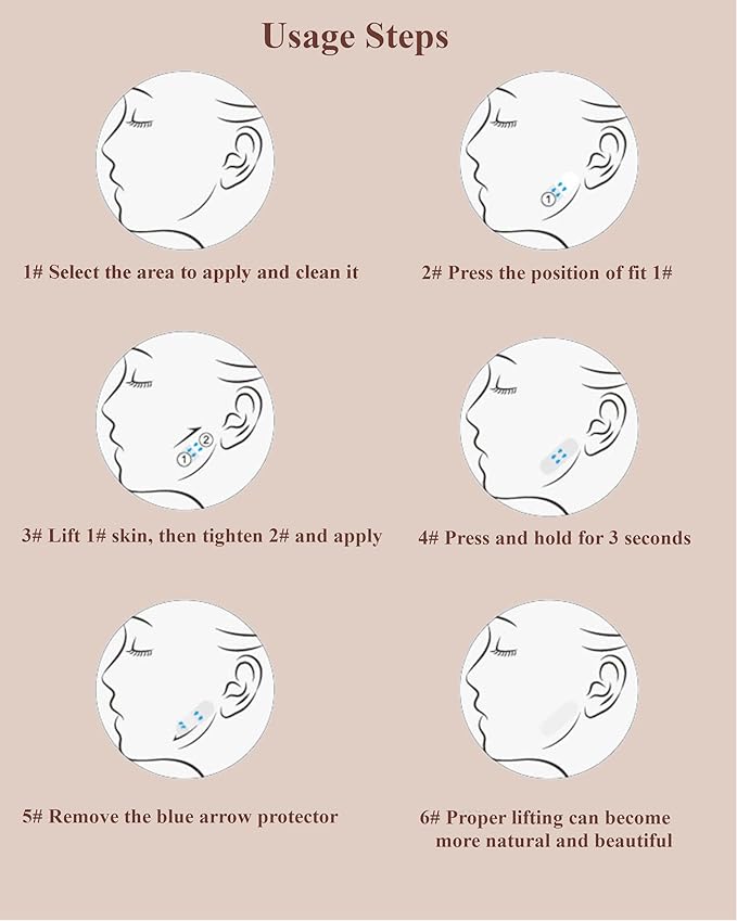 Face Lift Tape Invisible,Face Lifting Tape, Facelift tape, 120PCS, face tape for Double Chin, Saggy Skin,Wrinkles Lifting,live streaming,V-Shaped Face Lifter Patch Overnight