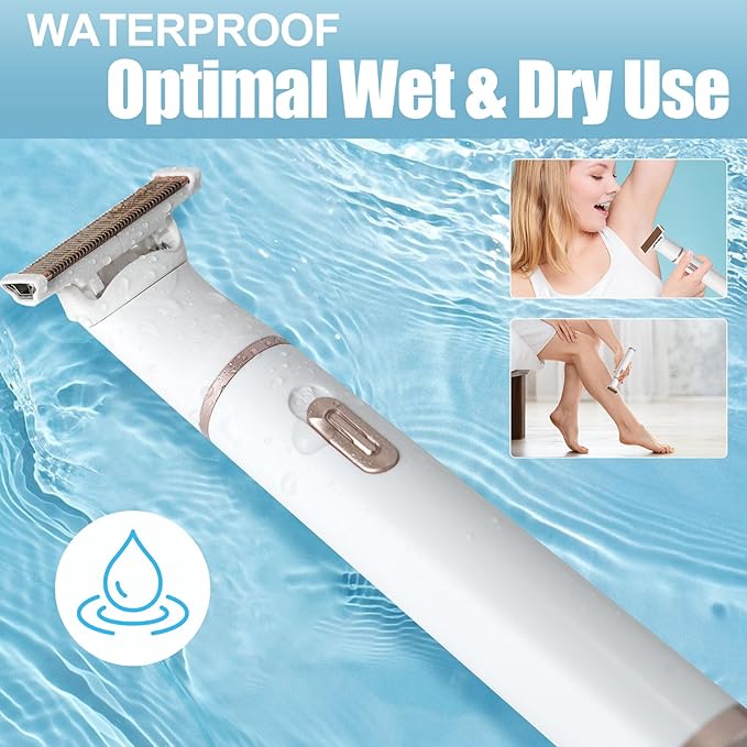 Women Face Epilator, 5 in 1 Epilator Hair Removal for Women, Electric Rechargeable Facial Hair Divice for Face,Lip,Chin with 5 x Replacement Heads, Nose Trimmer for All Skin Types