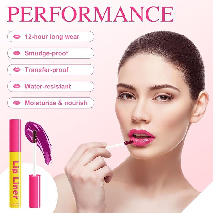 Lip Stain - Lip Stain Peel Off Long-Lasting with Matte Finish Waterproof & Transfer-Proof, Lip Liner Moisturizing & Nourishing Non-Stick Cup Highly Pigmented Color Lip Tint (05 Nude)