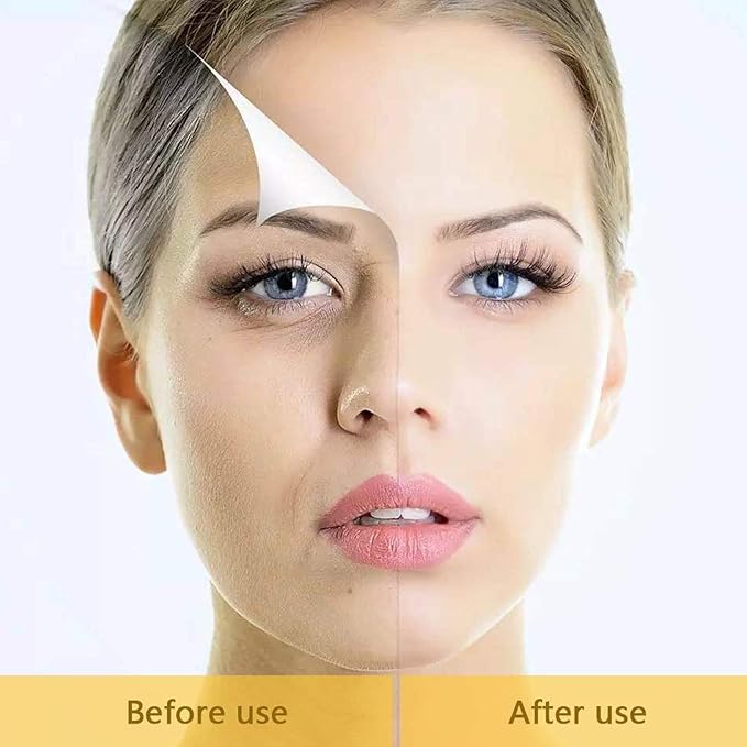 Under Eye Collagen Patch, 24K Gold Anti-Aging Mask, Pads for Puffy Eyes & Bags, Dark Circles and Wrinkles, with Hyaluronic Acid, Hydrogel, Deep Moisturizing Improves elasticity, 30 Pairs