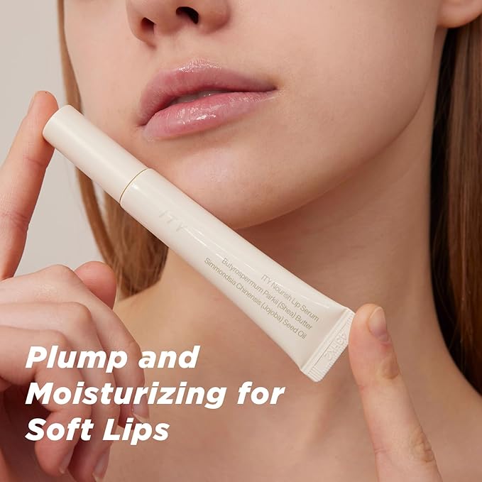 ITY Gel Lip Balm for Lip Repair - 4 Natural Extracts, Reducing Fine Lines, Hydrating, and Enhancing Glossiness - Versatile Use for Daily Care, Nighttime Repair, and Makeup Priming