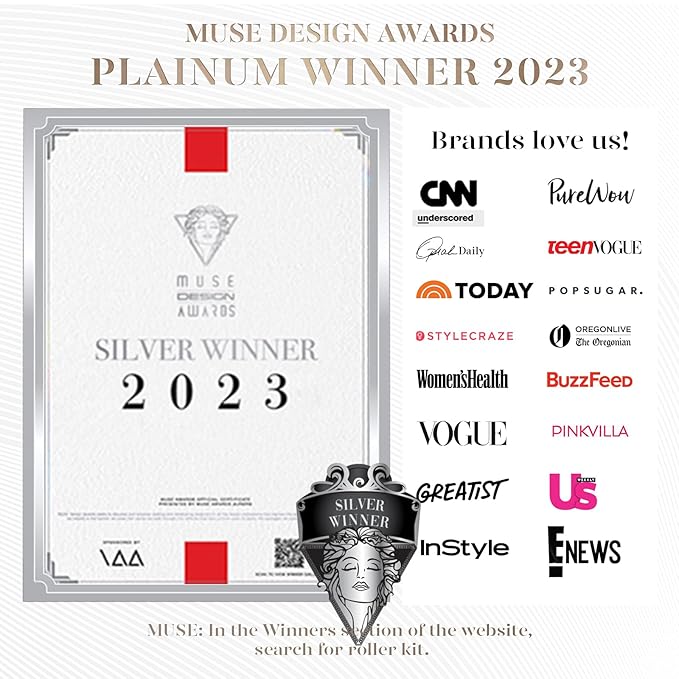 BAIMEI Jade Roller & Gua Sha, Face Roller, Facial Beauty Roller Skin Care Tools, Self Care Gift for Men Women, Massager for Face, Eyes, Neck, Relieve Fine Lines and Wrinkles - Blue