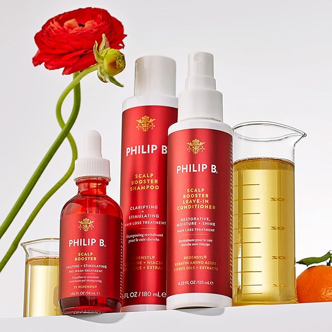 PHILIP B. Scalp Booster Pre-Wash Treatment - With 3% Redensyl for Fuller Looking Hair