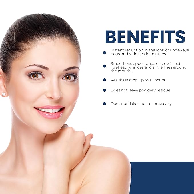 Bag Buster Eye Cream | Instant Reduction | Rapid Eye and Face Lift | Anti-Aging | instantly Reduces, Wrinkles, Dark Circles, Fine Lines, Under Eye Bags | Powdery Residue Or Flakes Free Formula | 10ml