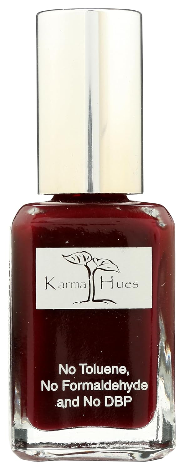 Karma Organic Natural Nail Polish-Non-Toxic Nail Art, Vegan and Cruelty-Free Nail Paint (FRENCH KISS)