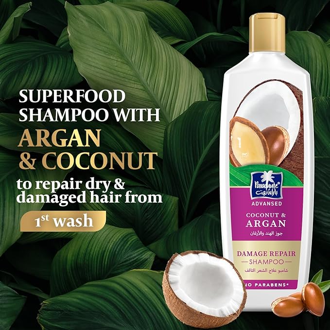 Parachute Advansed Argan Hair oil & Argan Shampoo