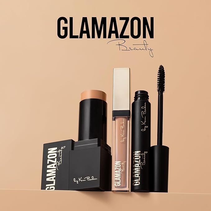 Glamazon Second to None Foundation Stick, Miss Mocha, Light-to-Full Coverage, Weightless Makeup With a Glowy Natural Finish