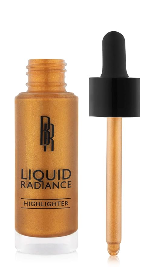 Black Radiance Liquid Radiance Highlighter, Gold Dust, 1 Ounce (Pack of 2)