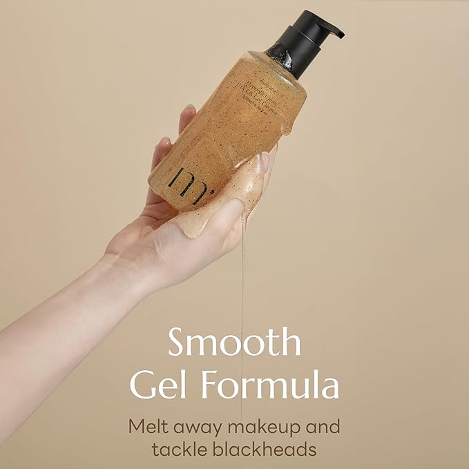 LHA CIS Gel Cleanser - Low pH Korean Facial Wash Skincare for Pore Shrinking, Face Moisturizing, Makeup, Whitehead & Blackhead Remover - 6.76 fl. oz