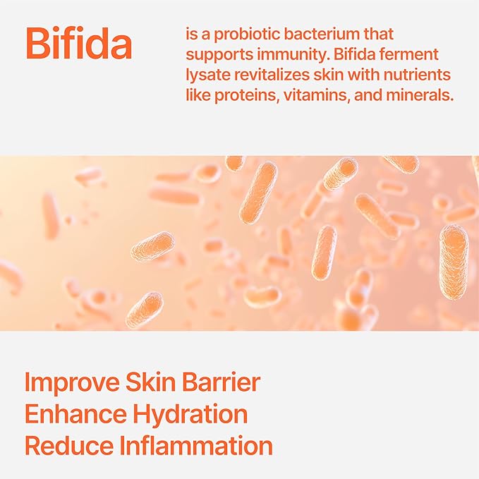 Bifida Barrier Cream, Moisturizing CUSKIN Korean Moisturizer Skincare with Ceramide NP, Squalane, and Hyaluronic Acid for Hydration and Skin Elasticity, 50ml (1.69 Fl. Oz.)