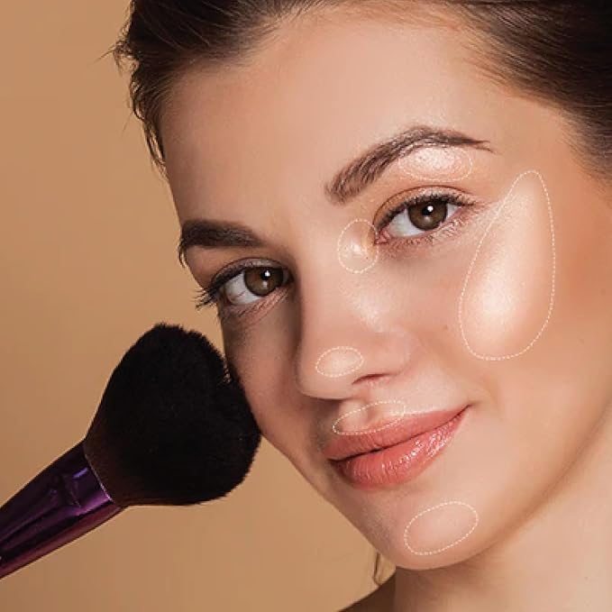 Sistar Lit & Glow Luminizer Palette Glitter Bronzer Make Up